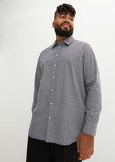 Pitkähihainen business-kauluspaita puhdasta puuvillaa