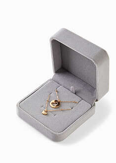 Ketjusetti (2-os. setti) sydänriipuksilla