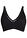 Pitsisomisteiset ribatut bralette-rintaliivit luomupuuvillasekoitteesta - musta - bonprix