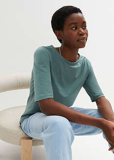 Venepäänteinen paita - harmaanvihreä - bonprix