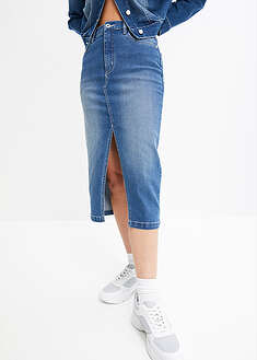 Farkkuhame halkiolla - keskisininen denim - bonprix
