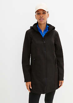 Vettä hylkivä softshell-parkatakki - musta - bonprix