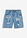 Korkeavyötäröiset farkkushortsit Destroyed - kulutettu vaaleansininen denim - bonprix