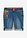 Keskivyötäröiset farkkushortsit - sininen denim kukallinen - bonprix