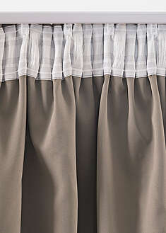 Kiiltäväkuvioinen pimennysverho (1 kpl/pakkaus)