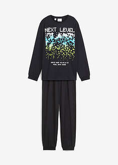 Pyjama puhtaasta puuvillasta (2-os. setti)