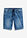Kevyet joustovyötäröiset farkkubermudat, Slim Fit - sininen denim - bonprix