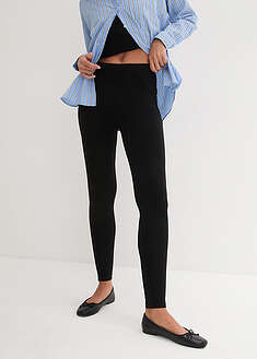 Leggingsit puhtaalla luomupuuvillalla (2kpl/pakkaus) - musta+musta - bonprix