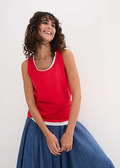 Pitkä toppi puhtaasta puuvillasta (5 kpl/pakkaus)