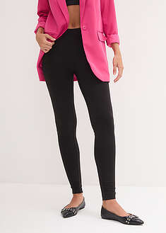 Leggingsit (2 kpl/pakkaus) - musta+musta - bonprix