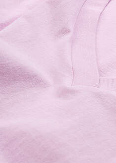 Väljä pitkä lyhythihainen paita V-pääntiellä (5 kpl/pakkaus)