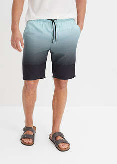 Miesten uimashortsit - pastelli turkoosi/musta - bonprix