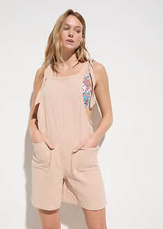 Rantahaalari ilmavasta musliinista - beige - bonprix