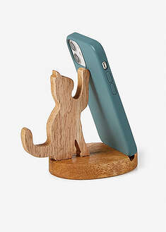 Kissa-kännykkäteline - luonnonvärinen - bonprix