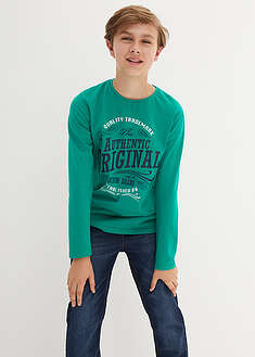 Lasten pitkähihainen paita luomupuuvillasta (2kpl/pakkaus)