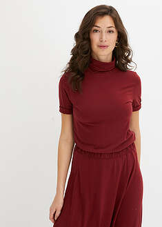 Poolokauluksinen paita