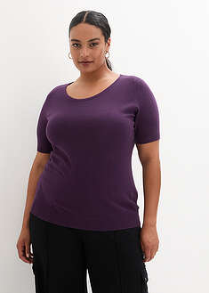 Lyhythihainen neulepusero