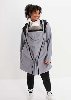 Lyhyt 3-in1 softshell-äitiystakki/-kantotakki