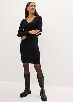 Trikoomekko viskoosista (2 kpl/pakkaus) - musta - bonprix