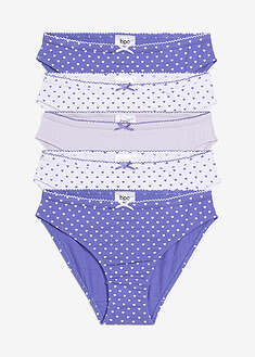 Satiinirusettiset alushousut pehmeästä puuvillasekoitteesta (5 kpl/pakkaus)