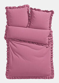 Röyhelöreunainen pussilakanasetti