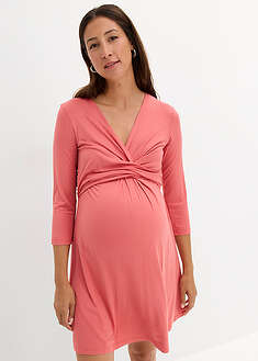 Äitiysmekko/imetysmekko joustavasta viskoosisekoitteesta