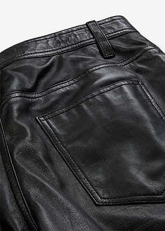 Nahkahousut lampaannappaa - musta - bonprix