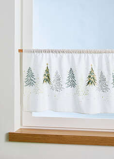 Salusiini kirjotuilla joulukuusilla - valkoinen-vihreä-kulta - bonprix