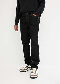 Suorat farkut, Regular Fit - musta denim - bonprix