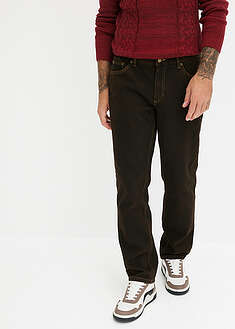 Suorat farkut, Regular Fit - sininen-ruskea denim - bonprix