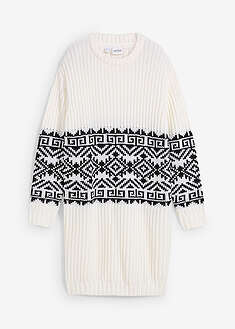 norjalaiskuvioinen-neulemekko