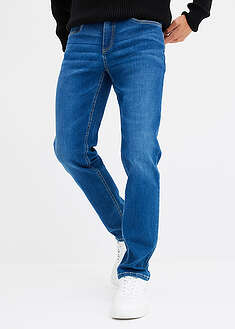 Joustavat Regular Fit -farkut, Tapered - sininen denim - bonprix