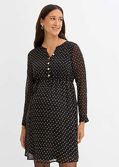 Juhlava sifonkinen äitiysmekko/imetysmekko