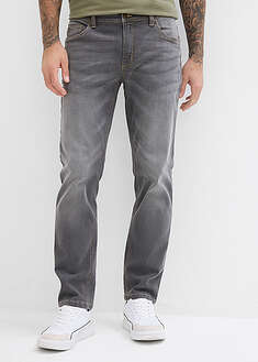 Suorat joustavat farkut, Regular Fit - harmaa denim - bonprix