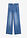 Keskivyötäröiset leveälahkeiset farkut - vaaleansininen denim - bonprix