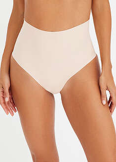 Saumattomat kevyesti muotoilevat alushousut (2kpl/pakkaus) - matta beige - bonprix