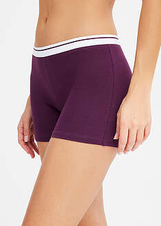 Naisten keskipitkät bokserit luomupuuvillalla (4kpl/pakkaus)