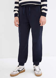 Collegehousut pehmeästä puuvillasekoitteesta