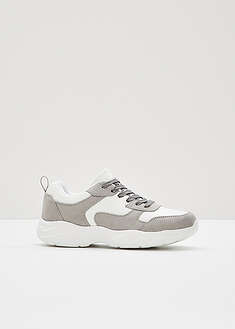Chunky-sneakerit - harmaa-valkoinen - bonprix