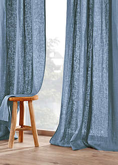 Pellavaverho (1kpl/pakkaus) - vaaleansininen - bonprix