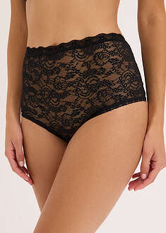 Korkeavyötäröiset pitsialushousut (3kpl/pakkaus)