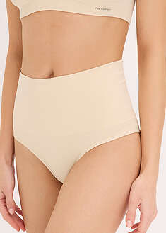 Saumattomat keskivahvasti muotoilevat alushousut (2 kpl/pakkaus) - hiekanbeige+hiekanbeige - bonprix