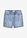 Farkkubermudat keskikorkealla vyötäröllä, hieman joustavat - kulutettu sininen denim - bonprix
