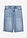 Farkkubermudat keskikorkealla vyötäröllä, hieman joustavat - kulutettu sininen denim - bonprix