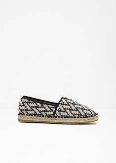 Espadrillot - musta/luonnonvärinen - bonprix