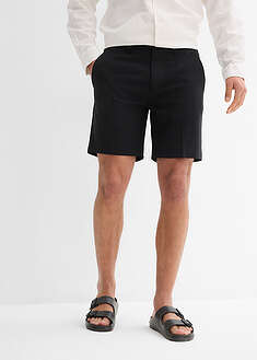 Elegantit shortsit, relaxed fit - musta - bonprix
