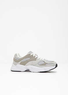 Chunky-sneakerit - vaaleanharmaa - bonprix