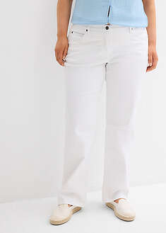 Suorat keskivyötäröiset stretch-farkut