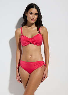Balconette-bikinit (2-osainen setti) kiiltävästä materiaalista - voimakas pinkki - bonprix