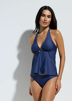 Tankinit farkkukuosissa (2-osainen setti) - tummansininen denim - bonprix
